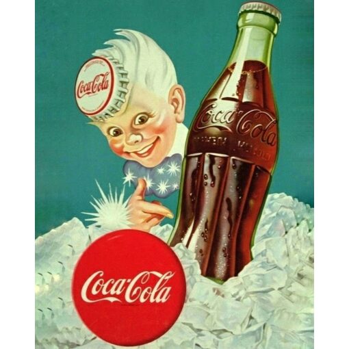 Coca-Cola muurplaat Diamond Painting