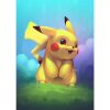 Pikachu op het gras Diamond Painting