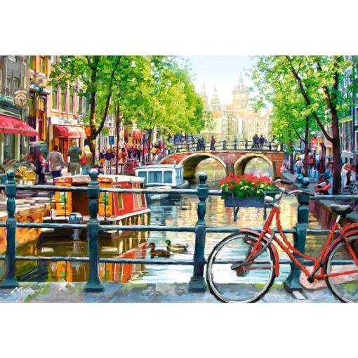 Amsterdamse gracht Diamond Painting