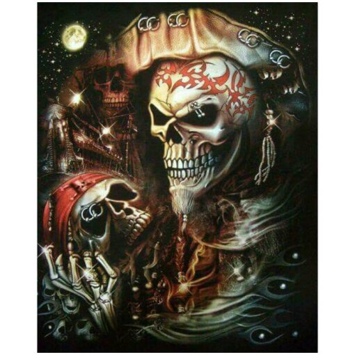Pirate skulls - piraten schedels