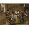 Het vrolijke huisgezin Jan Steen Diamond Painting