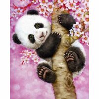 Diamond Painting Panda in boom