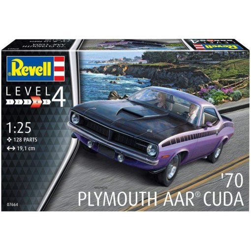 Revell 1970 Plymouth AAR Cuda 07664