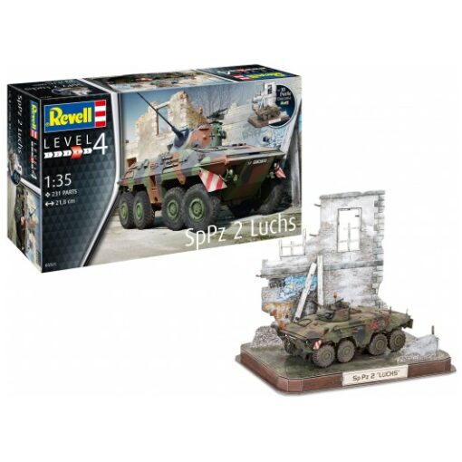 Revell SpPz2 Luchs & 3D Puzzle Diorama 03321