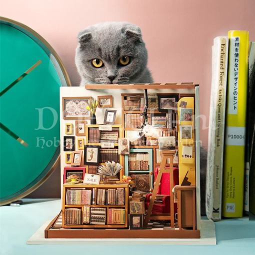 Sams studeerkamer miniatuurhuisje