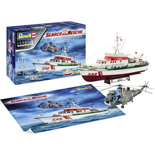 Revell Geschenkset "Good Bye" DGzRS Berlin + Sea King