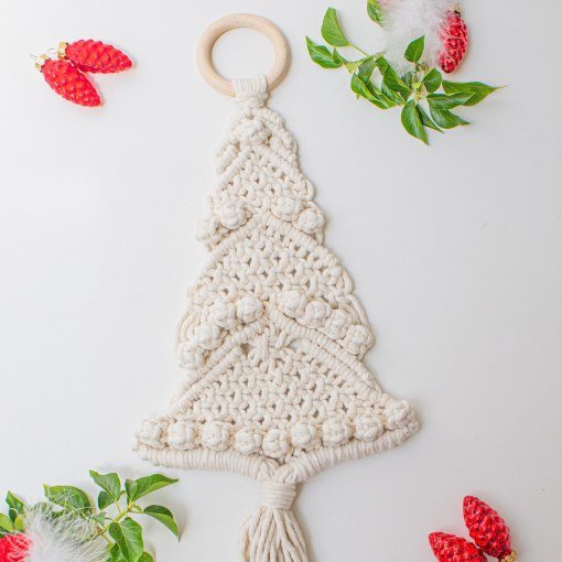 Macramé Pakket kerstboom
