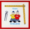 Buurman & Buurman De grappige klussers borduren (pakket)