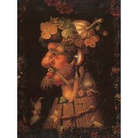 4 Seizoenen Herfst Giuseppe Arcimboldo Diamond Painting