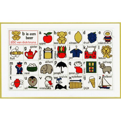 Dick Bruna ABC borduren (pakket)