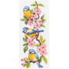 Vogels op bloesems borduren (pakket)