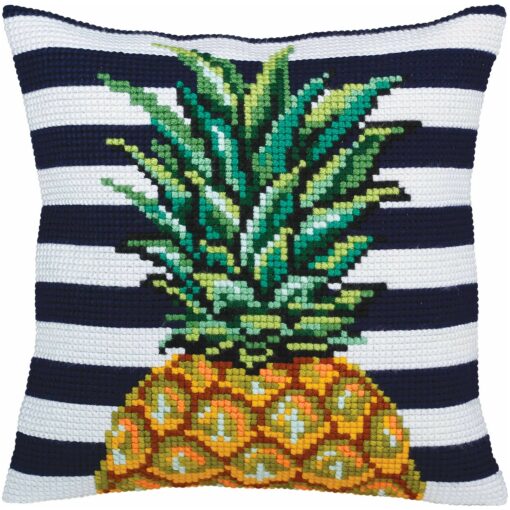 Collection d'Art Ananas Kruissteekkussen pakket