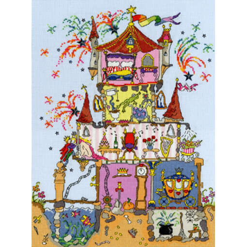 Cut Thru‘ Princess Palace borduren (pakket)