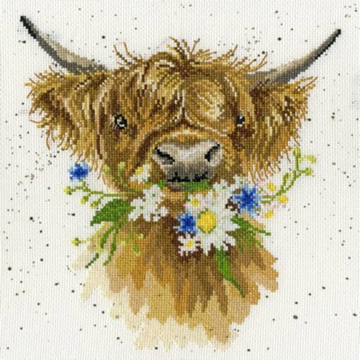 Hannah Dale Daisy Coo borduren (pakket)