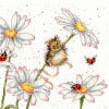 Hannah Dale Daisy Mouse borduren (pakket)