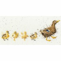 Hannah Dale Mother Duck borduren (pakket)