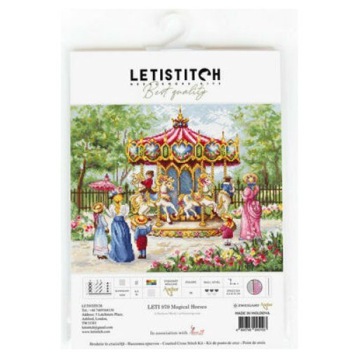 Leti Stitch Magical Horses borduren (pakket)