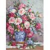 Luca-S Her Majesty's Roses borduren (pakket)