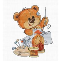 Luca-S Teddy Bear Stitching borduren (pakket)