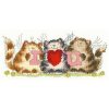 Margaret Sherry I Heart U borduren (pakket)