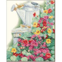LanArte Stilleven tuin borduren (pakket) PN-0021534