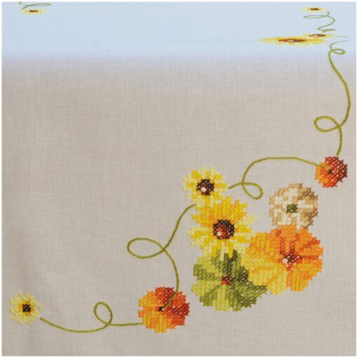 Vervaco Tafelloper Zonnebloemen borduren (pakket) PN-0162453