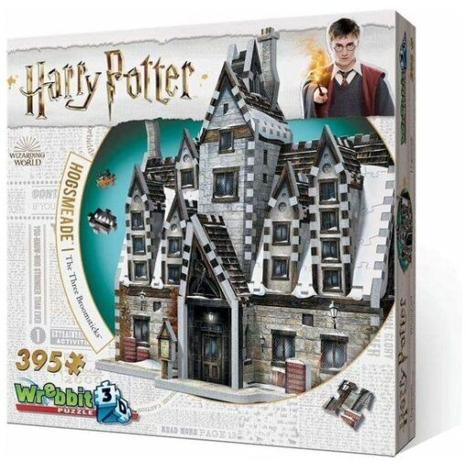 Wrebbit Harry Potter Hogsmeade The Three Broomsticks (395) 3D Puzzel
