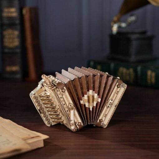 Rolife Accordion houten bouwpakket (TG410) instrument