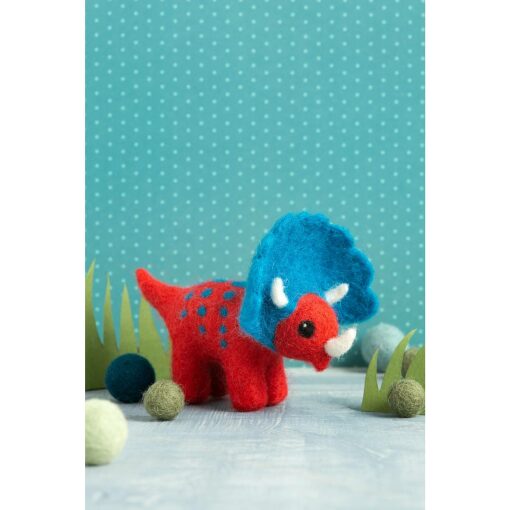 Hawthorn Triceratops Mini Naaldvilt pakket
