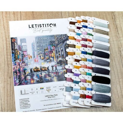 Leti Stitch New York borduren (pakket) L8012