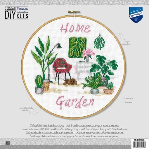 Vervaco Home Garden borduren inclusief borduurring PN-0195983 - Afbeelding 3
