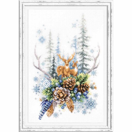 Magic Needle Winter Forest Spirit borduren (pakket) 200-017