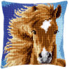 Vervaco Bruin paard Kruissteekkussen pakket PN-0149463