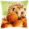 Vervaco Egel met appels Kruissteekkussen pakket PN-0155865