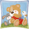 Vervaco Lieve knuffels Kruissteekkussen pakket PN-0156414