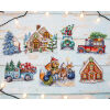Leti Stitch Christmas Toys Kit nr. 3 borduren (pakket) L8051