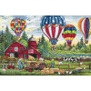 Leti Stitch Up Up and Away borduren (pakket) L8048
