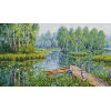 Luca-S Birches at the Edge of the Lake borduren (pakket) BU5012