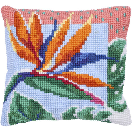 Needleart World Bird of Paradise Kruissteekkussen pakket