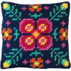 Needleart World Fern Mandala Kruissteekkussen pakket