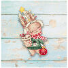 Leti Stitch Christmas Rabbit Ornament borduren (pakket) L8056