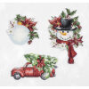 Luca-S Christmas Toys borduren (pakket) JK037
