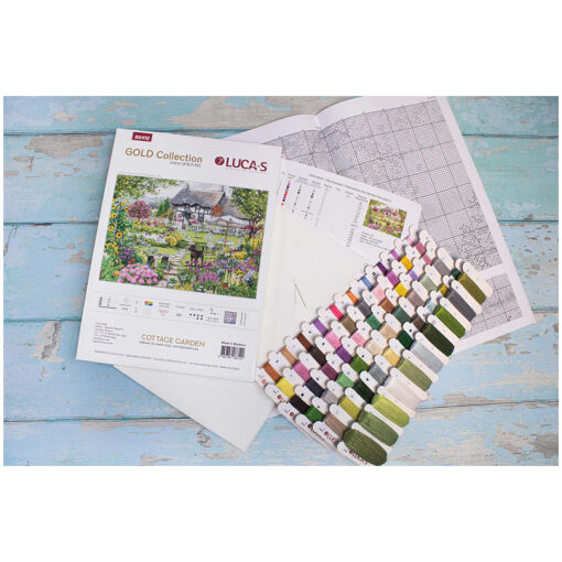 Luca-S Cottage Garden borduren (pakket) B2412