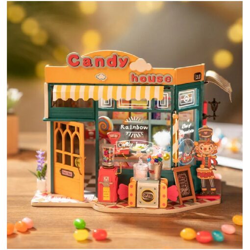 Rolife Rainbow Candy House DG158 miniatuurhuisje