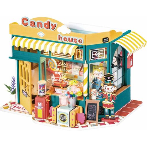 Rolife Rainbow Candy House DG158 miniatuurhuisje