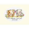 Bothy Threads Eleanor Teasdale I'm Guinea Love You Forever borduren (pakket)