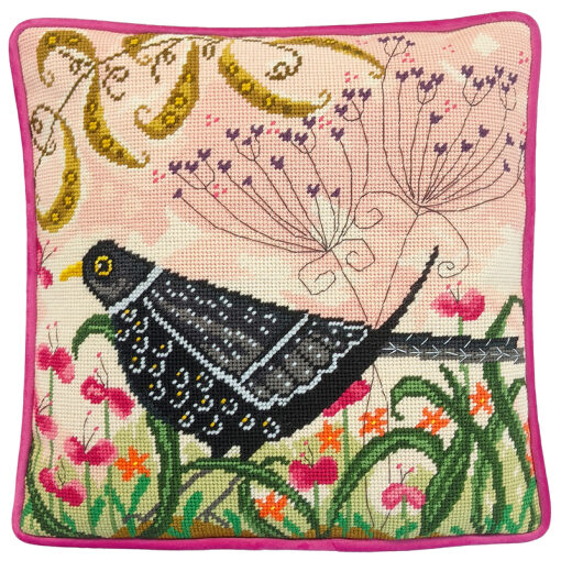 Bothy Threads Linda Hoskin Blackbird Tapestry borduren (pakket)