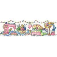 Heritage Crafts The Sewing Room borduren (pakket) 1398A