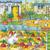 Heritage Crafts Vegetable Patch borduren (pakket) 1456A