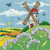 Heritage Crafts Windmill Landscape borduren (pakket) 1579A